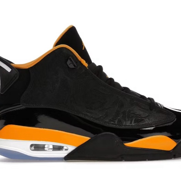 Dub Zero Black and Orange Sneakers - Picture 5 of 6